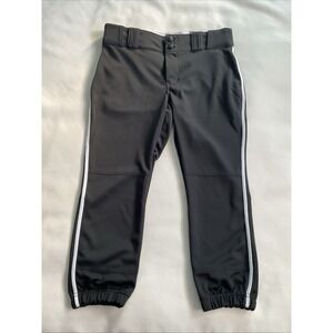 Champro Youth Girls Softball  Stripe Pants Black Size XL 27-29